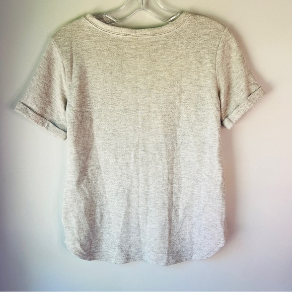 Anthropologie Deletta Mixed Media Top - Picture 2 of 5